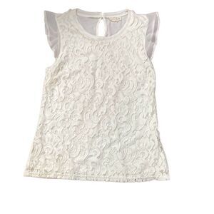 Mason Jewel, sleeveless cream colored top size medium